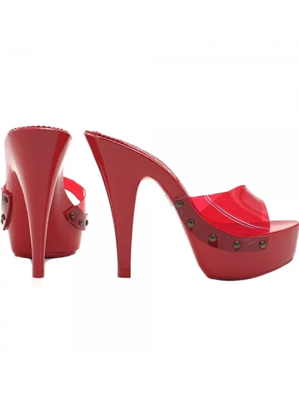 Kiara Shoes ZOCCOLI CINDERELLA ROSSI Rosso Hot