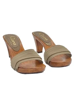 Kiara Shoes ZOCCOLI COLOR CON... Taupe Discount