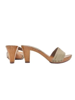 Kiara Shoes ZOCCOLI COLOR CON... Taupe Discount