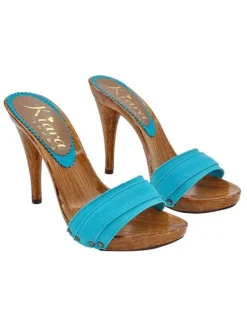 Kiara Shoes ZOCCOLI COLOR ... Turchese Outlet