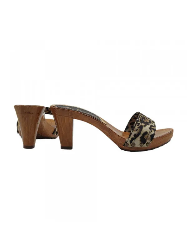 Kiara Shoes ZOCCOLI COMODI LEOPARDATI... Hot