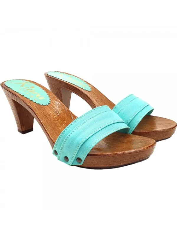 Kiara Shoes ZOCCOLI COMODI VERDE... SMERALDO Clearance