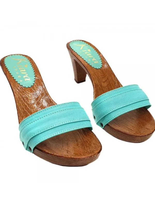 Kiara Shoes ZOCCOLI COMODI VERDE... SMERALDO Clearance