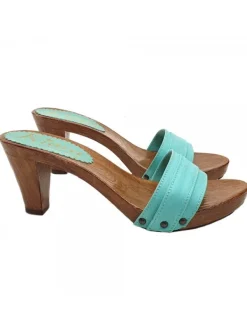 Kiara Shoes ZOCCOLI COMODI VERDE... SMERALDO Clearance