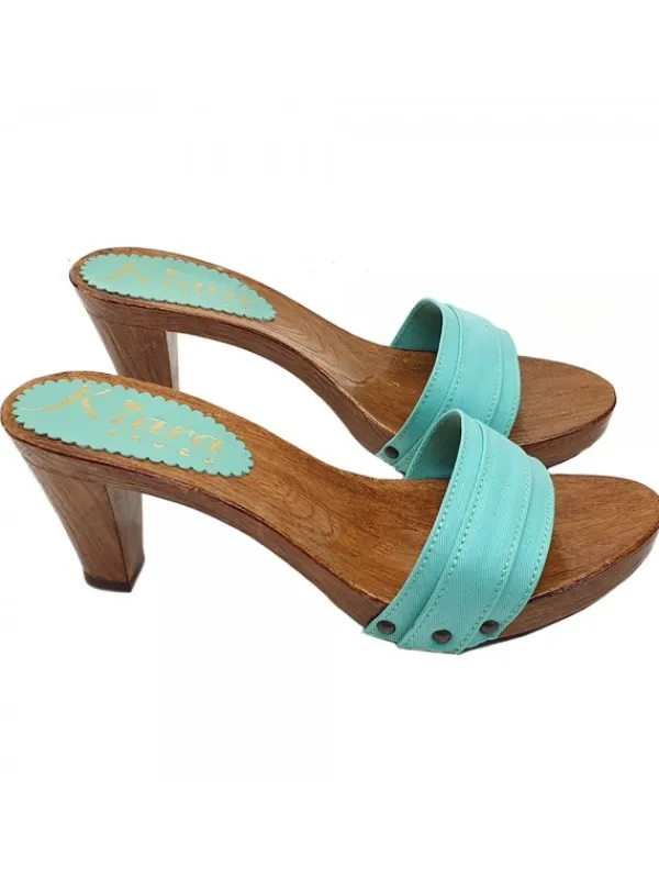 Kiara Shoes ZOCCOLI COMODI VERDE... SMERALDO Clearance