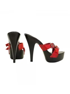 Kiara Shoes ZOCCOLI CON FASCE ROSSE IN... Rosso Online