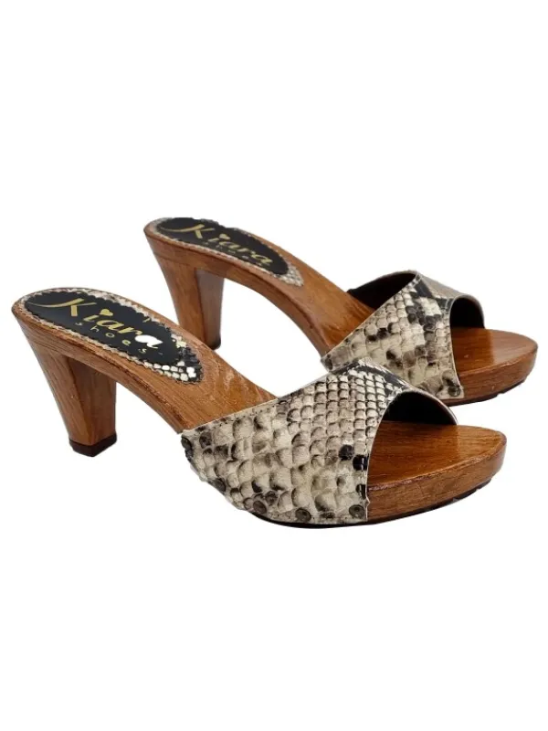 Kiara Shoes ZOCCOLI CON FASCIA BEIGE... Hot