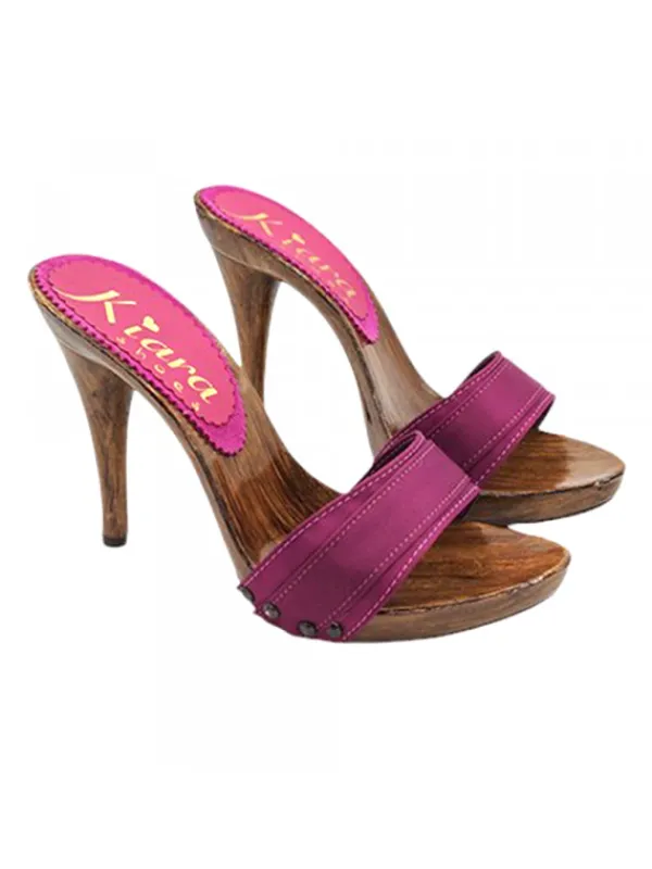Kiara Shoes ZOCCOLI CON FASCIA IN RASO... Hot