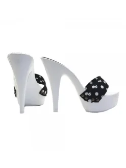 Kiara Shoes ZOCCOLI CON FASCIA NERA A... Nero