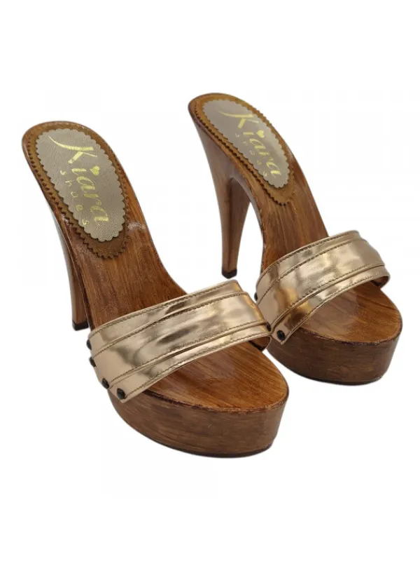 Kiara Shoes Zoccoli da donna color Rame... Online