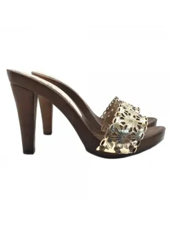 Kiara Shoes ZOCCOLI DA DONNA CON FASCIA... Oro Sale