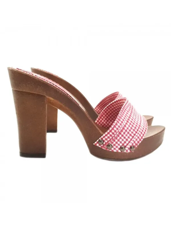 Kiara Shoes ZOCCOLI DA DONNA CON FASCIA... Rosso Sale