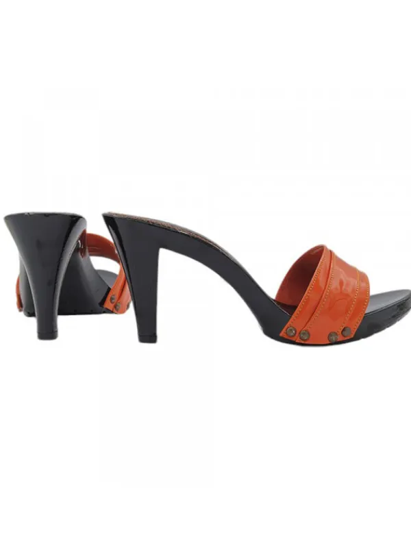 Kiara Shoes Zoccoli da donna con fascia... Arancione Online
