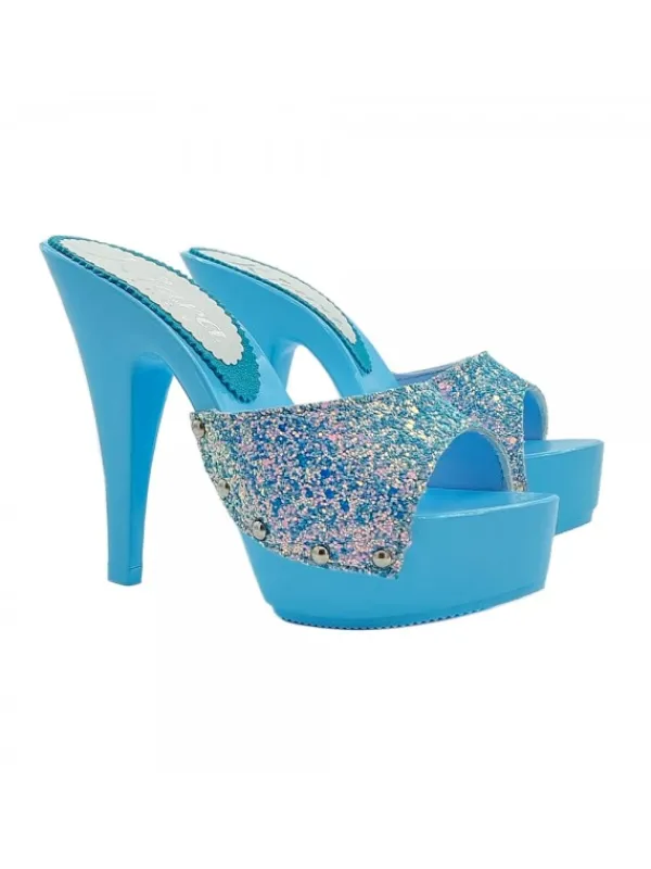 Kiara Shoes ZOCCOLI DONNA AZZURRI... Azzurro New