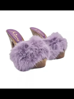 Kiara Shoes ZOCCOLI DONNA CON PELLICCIA...