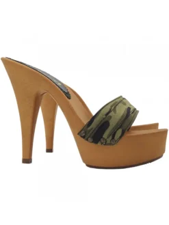 Kiara Shoes Zoccoli donna tacco 13cm |... Sale