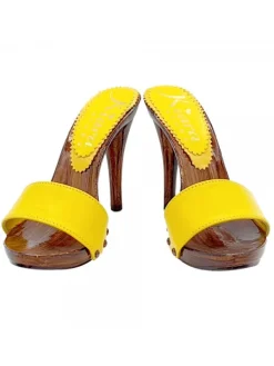 Kiara Shoes ZOCCOLI GIALLI CON FASCIA... Giallo Clearance