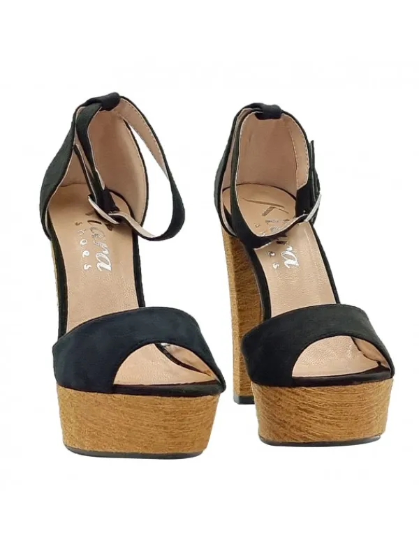 Kiara Shoes ZOCCOLI IN CAMOSCIO... Nero Discount