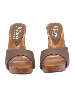 Kiara Shoes ZOCCOLI IN PELLE ... Marrone Online