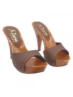 Kiara Shoes ZOCCOLI IN PELLE ... Marrone Online
