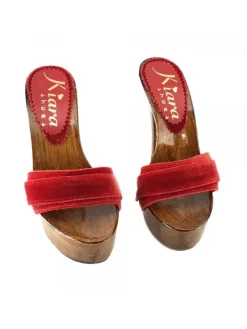 Kiara Shoes ZOCCOLI IN VELLUTO ... Rosso Best