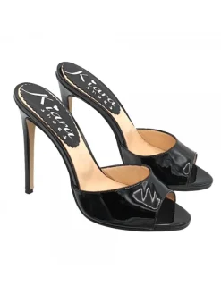 Kiara Shoes ZOCCOLI IN VERNICE NERI... Nero Online