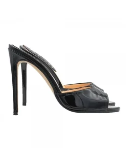 Kiara Shoes ZOCCOLI IN VERNICE NERI... Nero Online