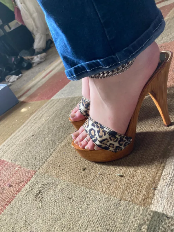 Kiara Shoes ZOCCOLI LEOPARDATI ALTI Outlet
