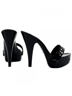 Kiara Shoes ZOCCOLI NERI... Nero Outlet