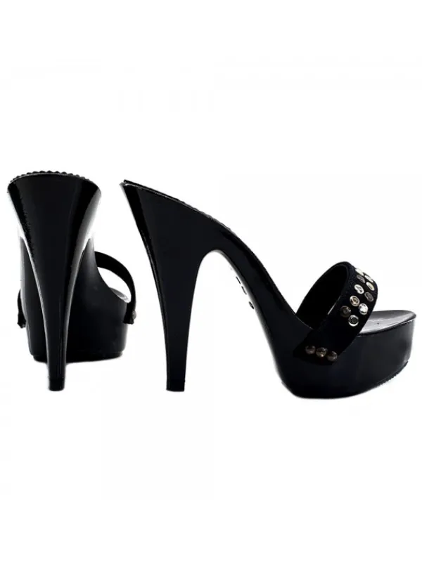 Kiara Shoes ZOCCOLI NERI... Nero Outlet