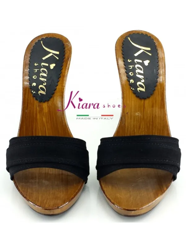 Kiara Shoes ZOCCOLI NERI Nero Sale