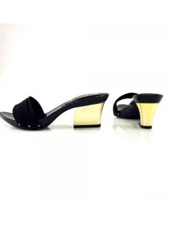 Kiara Shoes ZOCCOLI NERI COMODI CON... Nero Discount