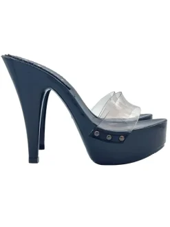 Kiara Shoes ZOCCOLI NERI CON FASCIA... Nero New