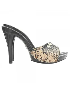 Kiara Shoes ZOCCOLI NERI CON FASCIA...