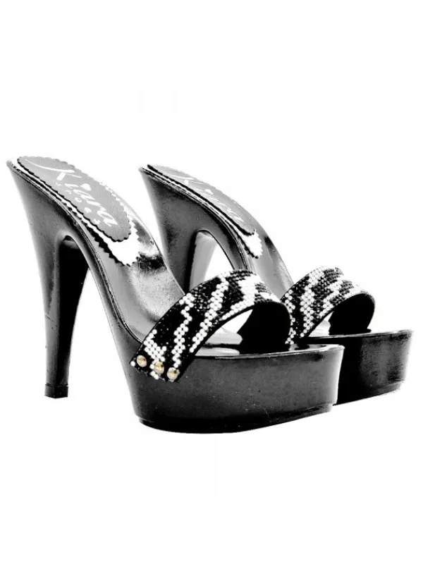 Kiara Shoes ZOCCOLI NERI CON FASCIA... Nero Sale