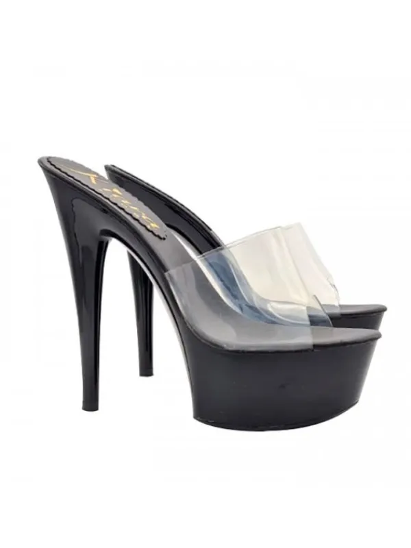 Kiara Shoes ZOCCOLI NERI FASCIA... Nero Outlet