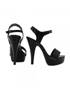 Kiara Shoes ZOCCOLI NERI IN PELLE Nero Sale