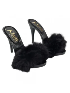 Kiara Shoes ZOCCOLI NERI PELLICCIA... Nero Best