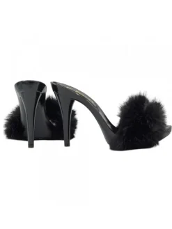 Kiara Shoes ZOCCOLI NERI PELLICCIA... Nero Best