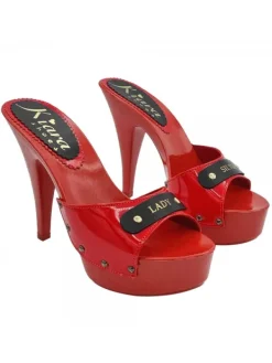 Kiara Shoes ZOCCOLI PERSONALIZZATI IN... Rosso Online