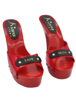 Kiara Shoes ZOCCOLI PERSONALIZZATI IN... Rosso Online