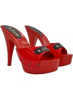 Kiara Shoes ZOCCOLI PERSONALIZZATI IN... Rosso Online