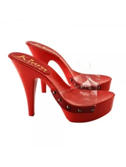 Kiara Shoes ZOCCOLI ROSSI  CINDERELLA Rosso Online