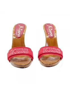 Kiara Shoes ZOCCOLI ROSSI PERSONALIZZATI Rosso Hot