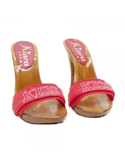 Kiara Shoes ZOCCOLI ROSSI PERSONALIZZATI Rosso Hot