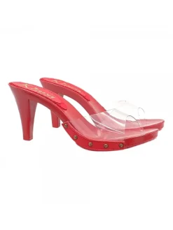 Kiara Shoes ZOCCOLI ROSSI SEXY CON... Sale