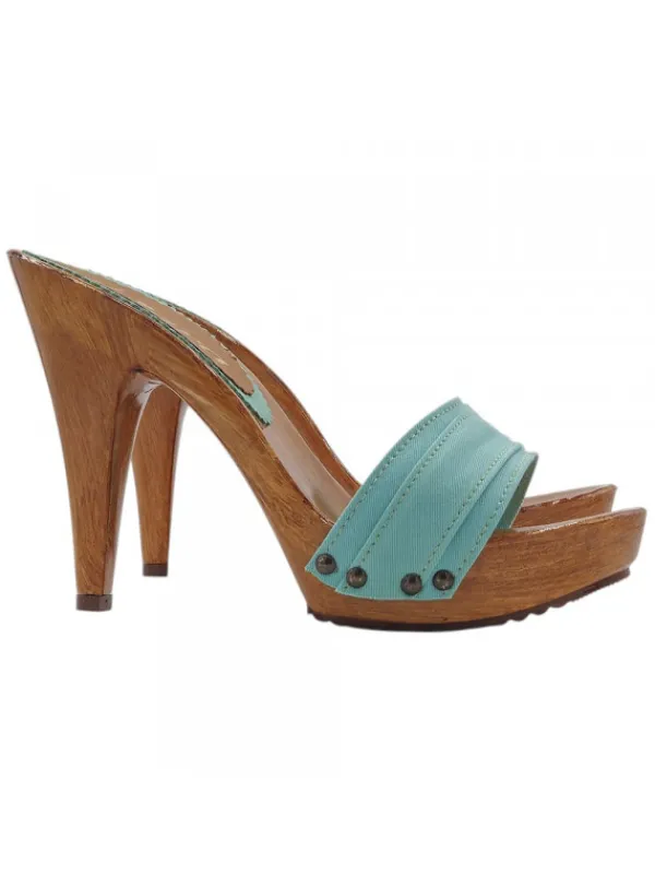 Kiara Shoes ZOCCOLI VERDE ... SMERALDO Outlet