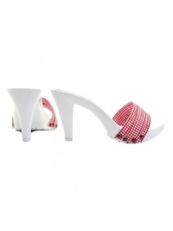 Kiara Shoes ZOCCOLO ARTIGIANALE CON... Rosso Sale