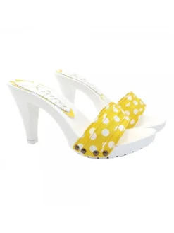 Kiara Shoes ZOCCOLO CON FASCIA GIALLA A... Giallo Clearance
