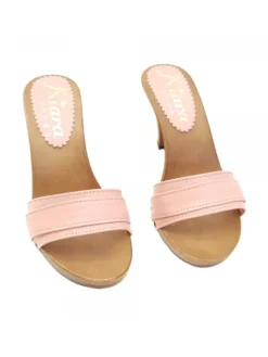 Kiara Shoes ZOCCOLO CON FASCIA IN PELLE... Rosa